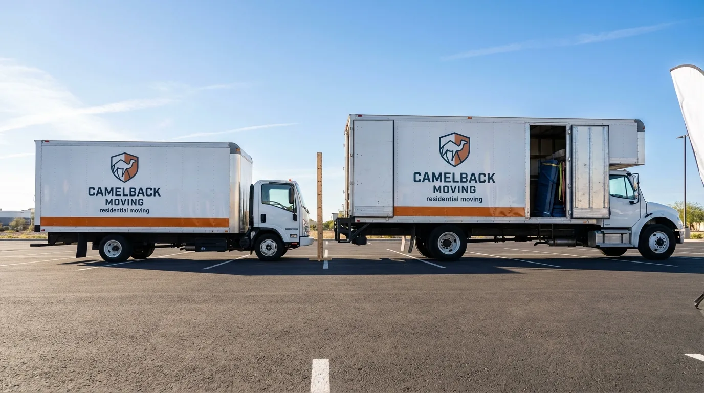 Moving truck size capacity guide in Linden